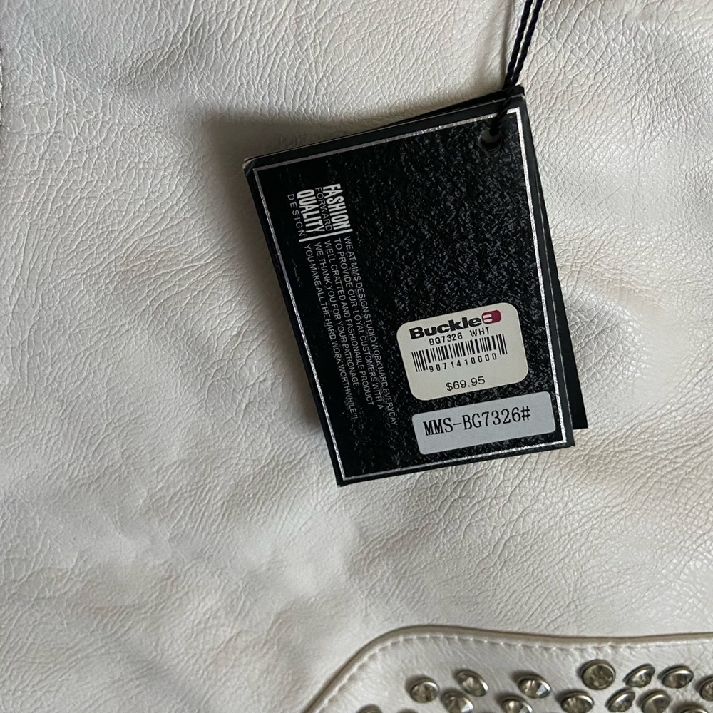 MMS Large White Tote (Bought from Buckle) - NEW - Picture 2 of 10